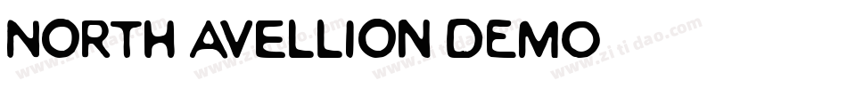 North Avellion DEMO字体转换